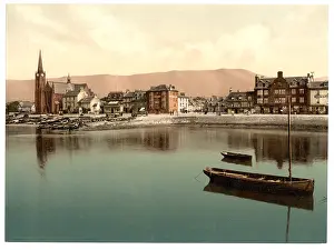 Largs: Largs from the pier, Scotland