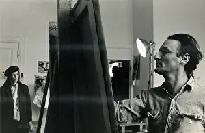 Abstraction: Larry Rivers in His Studio, 1964
