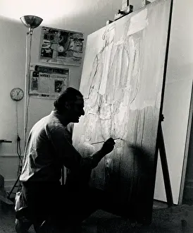 Abstraction: Larry Rivers in His Studio, 1964