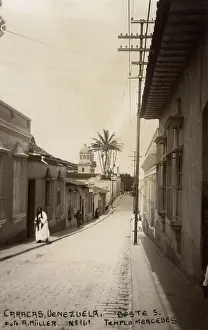 Cobblestones: Las Mercedes district, Caracas, Venezuela, Central America