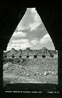 Uxmal: Las Monjas - Uxmal, Yucatan, Mexico