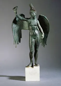 Etruria: Lasa. Etruscan bronze made in Etruria