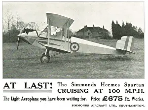 Simmond: At Last! Simmonds Hermes Spartan Cruising At 100 MPH