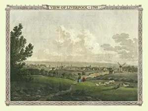 Late 18th century view of Liverpool