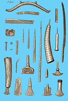 Implement: Late Bronze Age Tools, Illustration