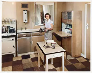 Cons: LATEST 1950S KITCHEN