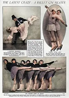 Freda: The latest craze - ballet on skates, 1929