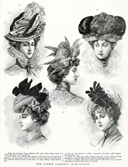 Toque: Latest Fashions in Millinery 1900