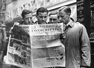 Conscription: Latest news in Paris, 1939
