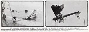 Attempted: Latham's Attempt to fly across the Channel on his monoplane