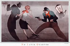 Mugging: No Latin Quarter by Leon Heron