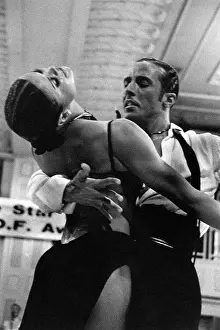 Jeanette Jones: Latin-style ballroom dancing couple