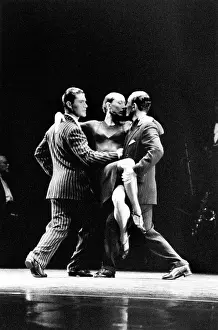 Jeanette Jones: Three Latin-style dancers in action