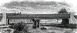 Midland: Lattice girder bridge designed by J.S. Crossley