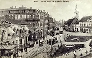 Libau: Latvia - Liepaja - Rose Square