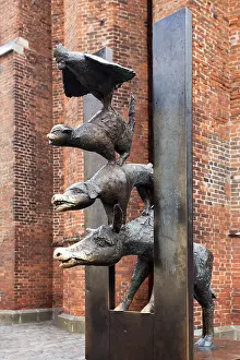 Latvians: Latvia. Riga. Musicians of Bremen