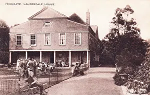 Waterlow: Lauderdale House, Waterlow Park, Highgate, North London