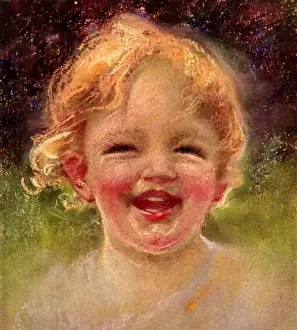 Cheeks: Laughing Child