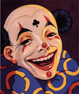Forehead: Laughing Clown