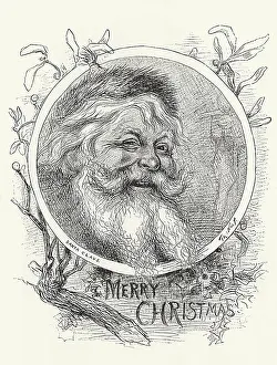 Nast: Laughing Santa