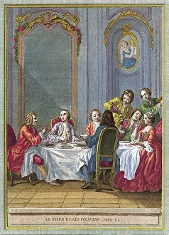 Oudry: Laughter and the Fish