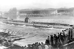 Prolong: Launch of a German supply U-boat