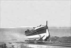 Lifesaving: The launch of the lifeboat - Appledore, Devon