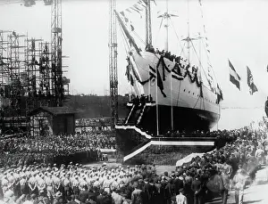 Fock: Launch of the sail training ship Gorch