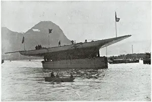 Launched: Launch of Shamrock II 1901