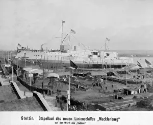 Wittelsbach: Launch of the SMS Mecklenburg, 1901