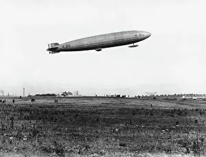 Take Off: Launch of the Vickers Airship R80 at Barrow, Walney Isla?