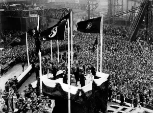 Christening: Launch of the Wilhelm Gustloff, 1937
