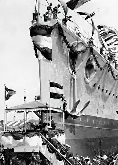 Christening: Launching of the Admiral Graf Spee, 1934
