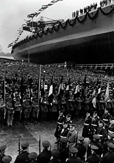 Blomberg: Launching of the Admiral Scheer, 1933