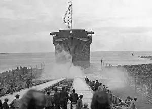 Launching: Launching of the Normandie, 1932