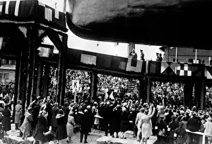 Baptismal: Launching of Panzerschiff Deutschland, 1931