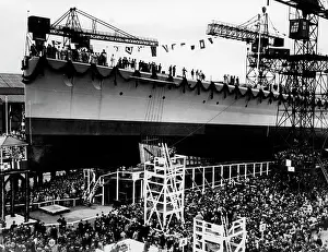 Werke: Launching of Panzerschiff Deutschland, 1931