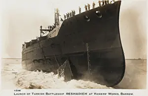 Erin: Launching of Turkish Battleship