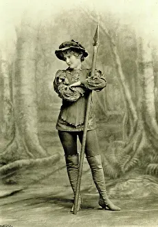 Tights: Laura Johnston as Rosalind in As You Like it