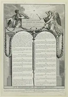 Masonic: Laurent After Le Barbier. Declaration