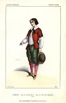 Lyrique: Laurent as Planchet in Le Roi des Halles at