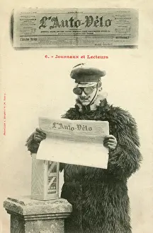 L'Auto-Velo newspaper and reader