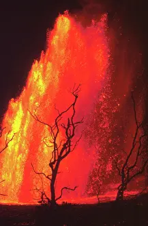 Spraying: Lava Fountain, 1969