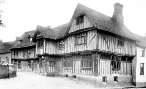 Lavenham: Lavenham, the Guildhall 1904