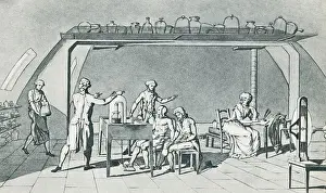 1743: Lavoisier Experimenting