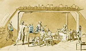 1743: Lavoisier Experimenting