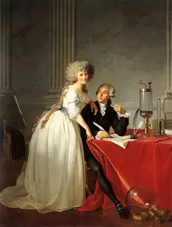 1788: Lavoisier and His Wife, by Jacques-Louis David