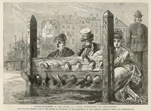 Offenders: LAW/PUNISHMENT/STOCKS