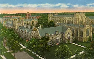 Mich: Law School Quadrangle. Ann Arbor