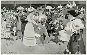 Goers: On the Lawn at Ascot 1896